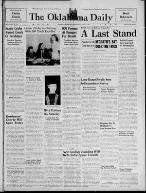 The Oklahoma Daily (Norman, Okla.), Vol. 26, Ed. 1 Wednesday, April 23, 1941