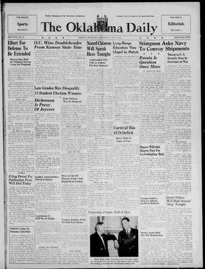 The Oklahoma Daily (Norman, Okla.), Vol. 26, Ed. 1 Wednesday, May 7, 1941
