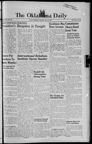 The Oklahoma Daily (Norman, Okla.), Vol. 26, Ed. 1 Thursday, June 12, 1941