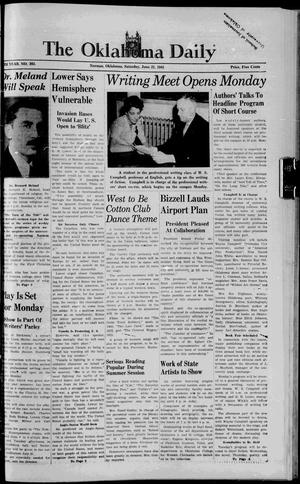 The Oklahoma Daily (Norman, Okla.), Vol. 26, Ed. 1 Saturday, June 21, 1941
