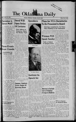 The Oklahoma Daily (Norman, Okla.), Vol. 26, Ed. 1 Saturday, June 28, 1941