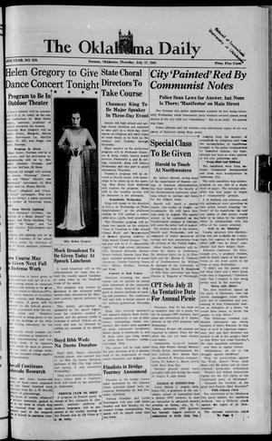 The Oklahoma Daily (Norman, Okla.), Vol. 26, Ed. 1 Thursday, July 17, 1941