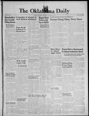 The Oklahoma Daily (Norman, Okla.), Vol. 27, No. 6, Ed. 1 Wednesday, September 17, 1941