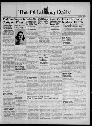 The Oklahoma Daily (Norman, Okla.), Vol. 27, No. 22, Ed. 1 Sunday, October 5, 1941