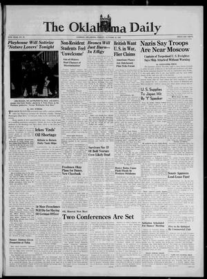 The Oklahoma Daily (Norman, Okla.), Vol. 27, No. 38, Ed. 1 Friday, October 24, 1941