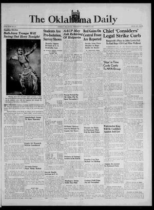 The Oklahoma Daily (Norman, Okla.), Vol. 27, No. 42, Ed. 1 Wednesday, October 29, 1941