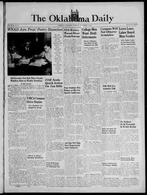 The Oklahoma Daily (Norman, Okla.), Vol. 27, No. 53, Ed. 1 Tuesday, November 11, 1941