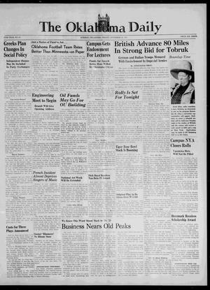 The Oklahoma Daily (Norman, Okla.), Vol. 27, No. 62, Ed. 1 Friday, November 21, 1941