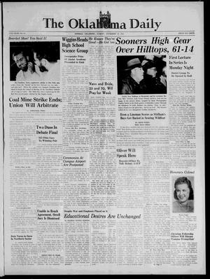 The Oklahoma Daily (Norman, Okla.), Vol. 27, No. 64, Ed. 1 Sunday, November 23, 1941