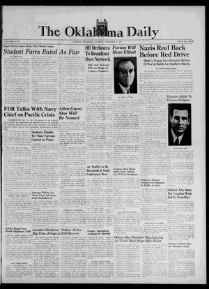 The Oklahoma Daily (Norman, Okla.), Vol. 27, No. 66, Ed. 1 Tuesday, December 2, 1941