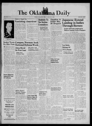 The Oklahoma Daily (Norman, Okla.), Vol. 27, No. 97, Ed. 1 Friday, January 30, 1942