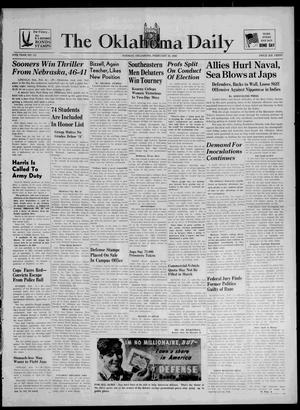 The Oklahoma Daily (Norman, Okla.), Vol. 27, No. 117, Ed. 1 Sunday, February 22, 1942