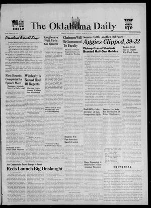 The Oklahoma Daily (Norman, Okla.), Vol. 27, No. 133, Ed. 1 Friday, March 13, 1942