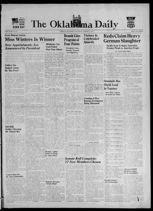 The Oklahoma Daily (Norman, Okla.), Vol. 27, No. 134, Ed. 1 Saturday, March 14, 1942