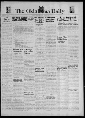 The Oklahoma Daily (Norman, Okla.), Vol. 27, No. 147, Ed. 1 Sunday, March 29, 1942