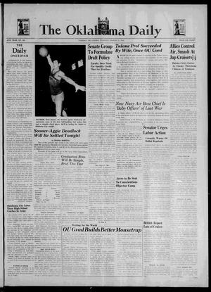 The Oklahoma Daily (Norman, Okla.), Vol. 27, No. 148, Ed. 1 Tuesday, March 31, 1942