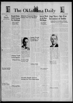 The Oklahoma Daily (Norman, Okla.), Vol. 27, No. 159, Ed. 1 Tuesday, April 14, 1942