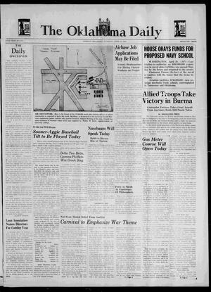 The Oklahoma Daily (Norman, Okla.), Vol. 27, No. 165, Ed. 1 Tuesday, April 21, 1942