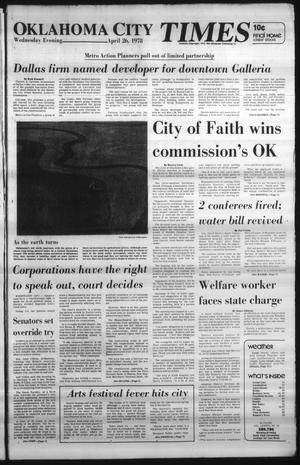 Oklahoma City Times (Oklahoma City, Okla.), Vol. 90, No. 56, Ed. 1 Wednesday, April 26, 1978