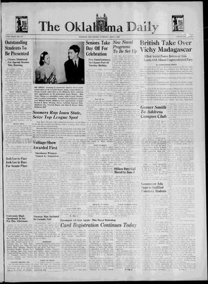 The Oklahoma Daily (Norman, Okla.), Vol. 27, No. 177, Ed. 1 Tuesday, May 5, 1942