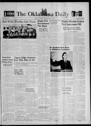 The Oklahoma Daily (Norman, Okla.), Vol. 27, No. 184, Ed. 1 Wednesday, May 13, 1942