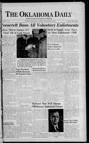 The Oklahoma Daily (Norman, Okla.), Vol. 28, No. 72, Ed. 1 Sunday, December 6, 1942