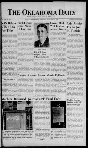 The Oklahoma Daily (Norman, Okla.), Vol. 28, No. 98, Ed. 1 Saturday, January 23, 1943