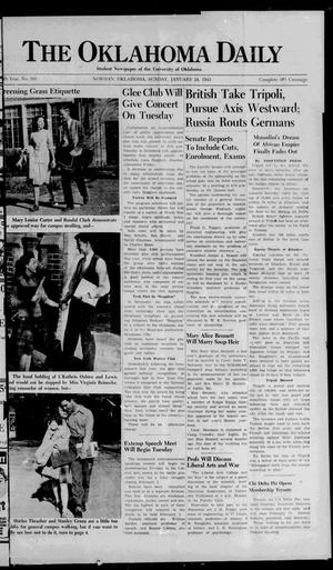 The Oklahoma Daily (Norman, Okla.), Vol. 28, No. 99, Ed. 1 Sunday, January 24, 1943