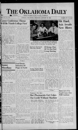 The Oklahoma Daily (Norman, Okla.), Vol. 28, No. 102, Ed. 1 Thursday, January 28, 1943