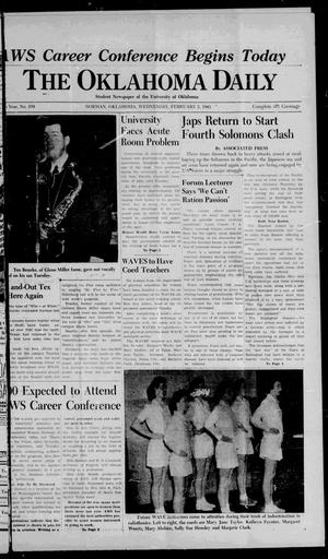 The Oklahoma Daily (Norman, Okla.), Vol. 28, No. 107, Ed. 1 Wednesday, February 3, 1943