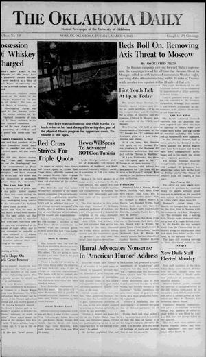The Oklahoma Daily (Norman, Okla.), Vol. 28, No. 135, Ed. 1 Tuesday, March 9, 1943