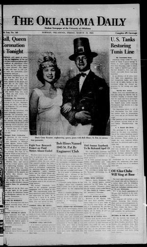 The Oklahoma Daily (Norman, Okla.), Vol. 28, No. 144, Ed. 1 Friday, March 19, 1943
