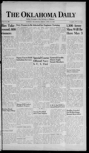 The Oklahoma Daily (Norman, Okla.), Vol. 28, No. 166, Ed. 1 Friday, April 16, 1943