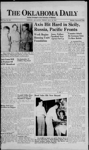 The Oklahoma Daily (Norman, Okla.), Vol. 28, No. 230, Ed. 1 Friday, July 16, 1943