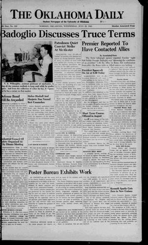 The Oklahoma Daily (Norman, Okla.), Vol. 28, No. 238, Ed. 1 Wednesday, July 28, 1943