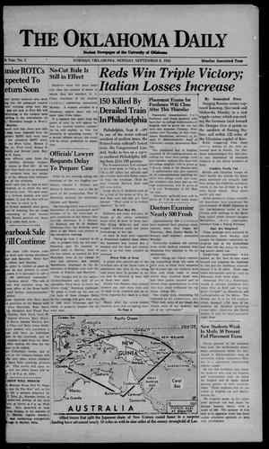 The Oklahoma Daily (Norman, Okla.), Vol. 30, No. 2, Ed. 1 Monday, September 6, 1943