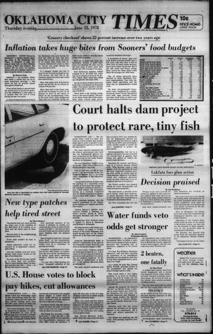 Oklahoma City Times (Oklahoma City, Okla.), Vol. 90, No. 99, Ed. 1 Thursday, June 15, 1978