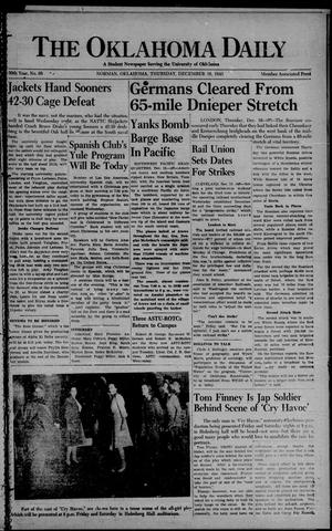 The Oklahoma Daily (Norman, Okla.), Vol. 30, No. 66, Ed. 1 Thursday, December 16, 1943