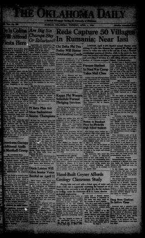 The Oklahoma Daily (Norman, Okla.), Vol. 30, No. 139, Ed. 1 Tuesday, April 4, 1944