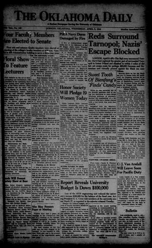 The Oklahoma Daily (Norman, Okla.), Vol. 30, No. 140, Ed. 1 Wednesday, April 5, 1944