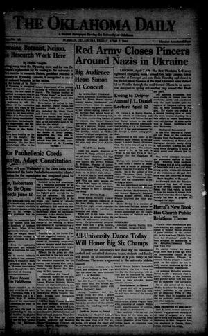 The Oklahoma Daily (Norman, Okla.), Vol. 30, No. 142, Ed. 1 Friday, April 7, 1944