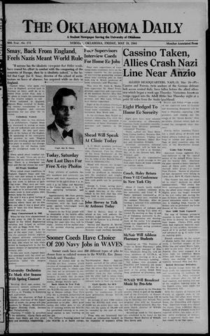 The Oklahoma Daily (Norman, Okla.), Vol. 30, No. 88, Ed. 1 Friday, May 19, 1944