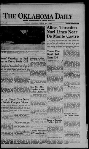The Oklahoma Daily (Norman, Okla.), Vol. 30, No. 117, Ed. 1 Friday, July 7, 1944