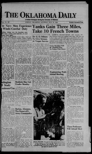The Oklahoma Daily (Norman, Okla.), Vol. 30, No. 123, Ed. 1 Saturday, July 15, 1944