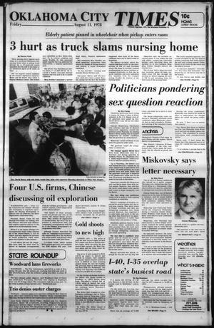Oklahoma City Times (Oklahoma City, Okla.), Vol. 89, No. 148, Ed. 2 Friday, August 11, 1978