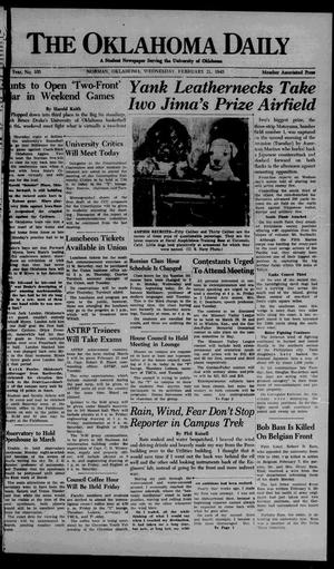 The Oklahoma Daily (Norman, Okla.), Vol. 31, No. 104, Ed. 1 Wednesday, February 21, 1945