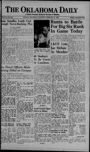 The Oklahoma Daily (Norman, Okla.), Vol. 31, No. 107, Ed. 1 Saturday, February 24, 1945
