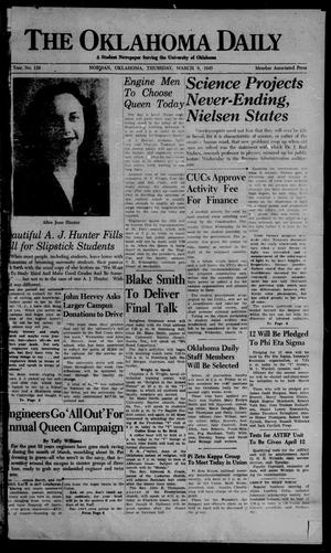 The Oklahoma Daily (Norman, Okla.), Vol. 31, No. 115, Ed. 1 Thursday, March 8, 1945