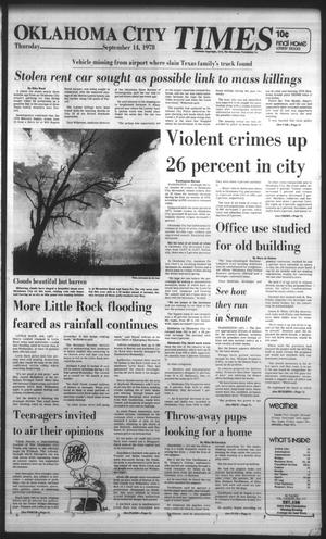 Oklahoma City Times (Oklahoma City, Okla.), Vol. 89, No. 177, Ed. 1 Thursday, September 14, 1978