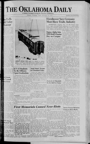 The Oklahoma Daily (Norman, Okla.), Vol. 32, No. 57, Ed. 1 Friday, November 30, 1945
